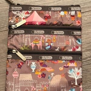 Disney It's a Small World Pink Fabric Label